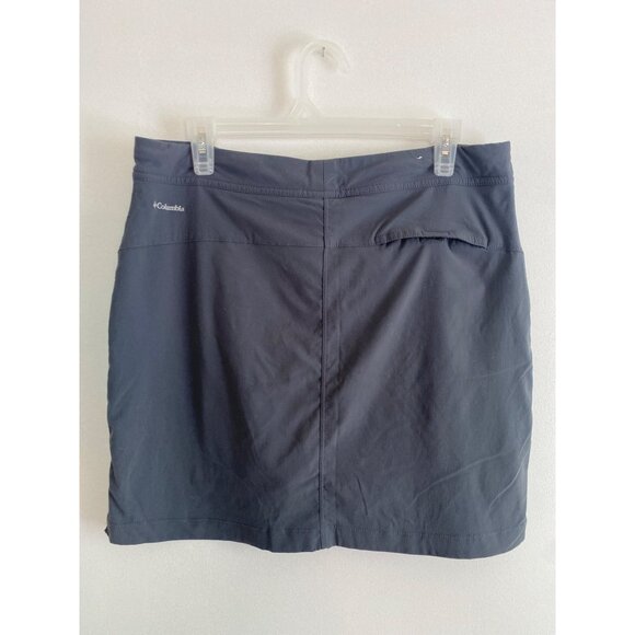 Columbia Women's Activewear Skort Size 10 Gray Nylon/Elastane With Drawstring - Picture 2 of 7